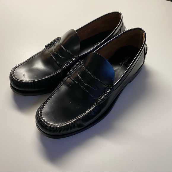 FLORSHEIMIM - BLACK - BERLEY MOC TOE PENNY LOAFER - Picture 12 of 15